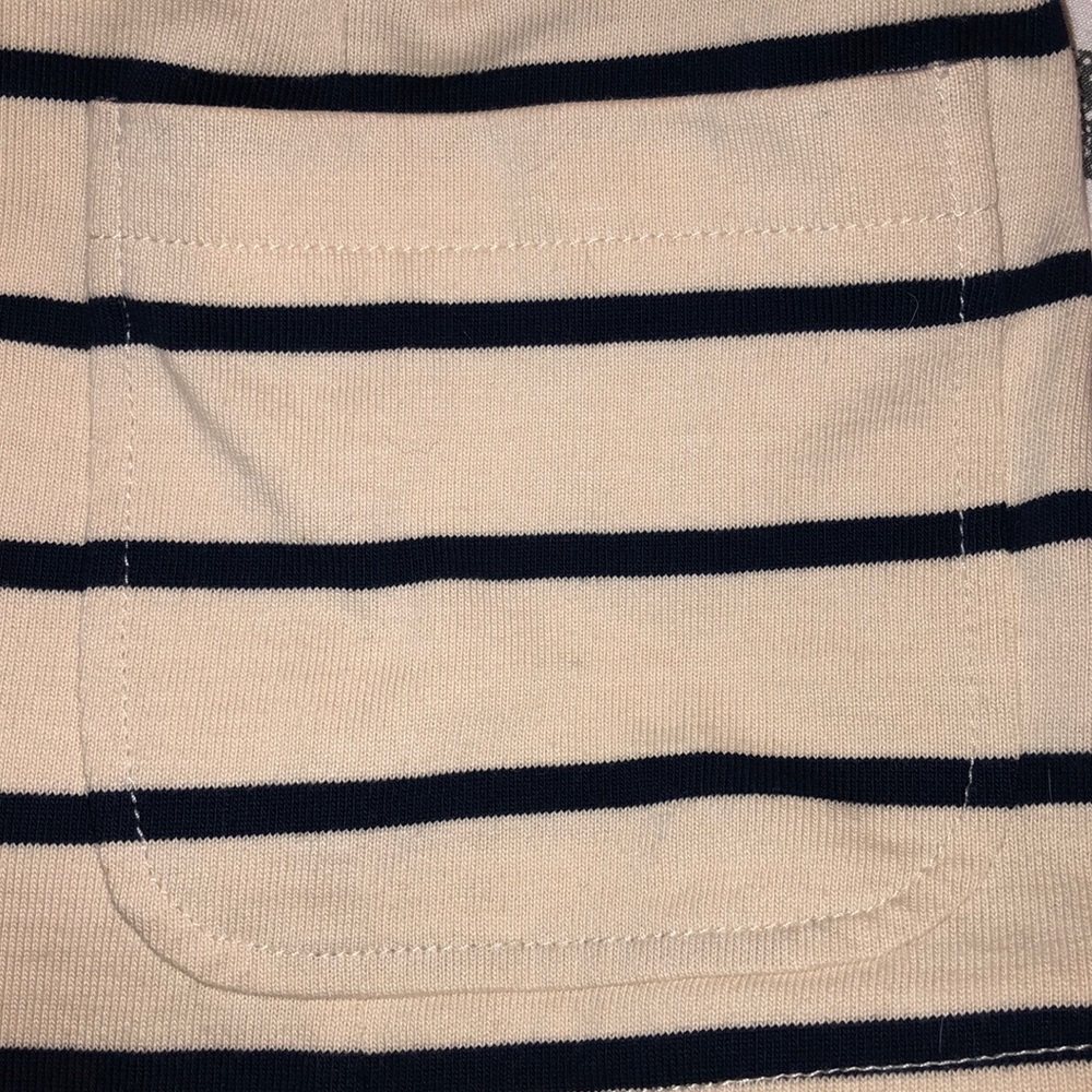 J. McLaughlin Blazer Cream+Navy (M) - Picture 7 of 9